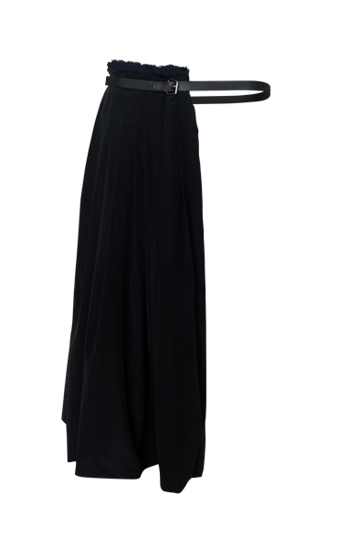 Double Layer Silk Side Belt