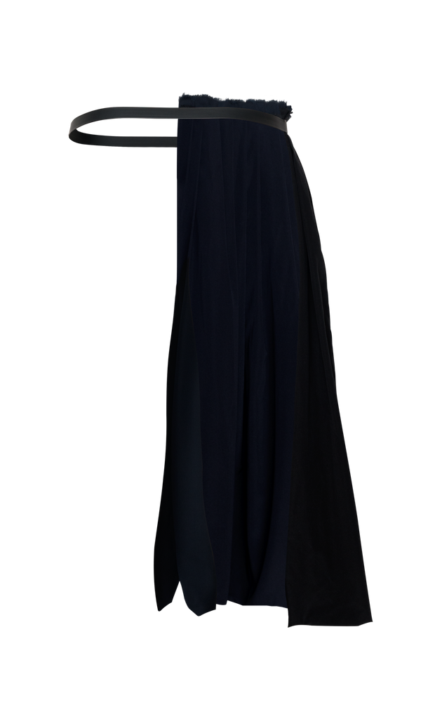 Double Layer Silk Side Belt